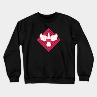 bottle with wings Crewneck Sweatshirt